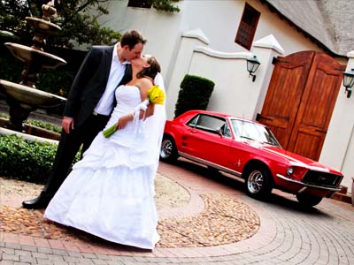 Traditional bride walk